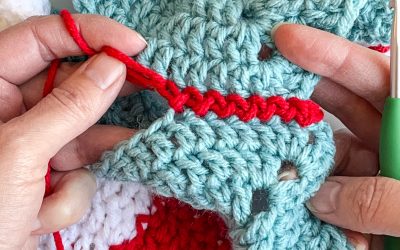 Slip Stitch Crochet Join Braided Slip Stitch Join Method