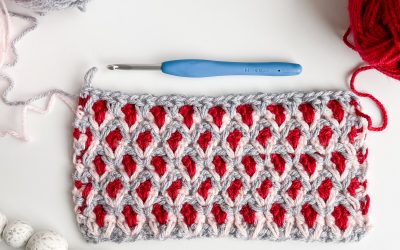 Crochet Nesting V-stitch Complete How to Stitch Tutorial