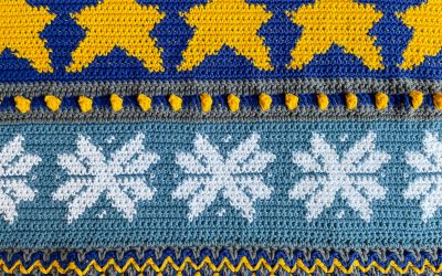 Sampler Crochet Blanket A Winter’s Night Rhapsody Part 2