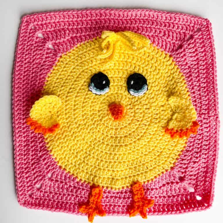 crochet Easter chick free crochet pattern