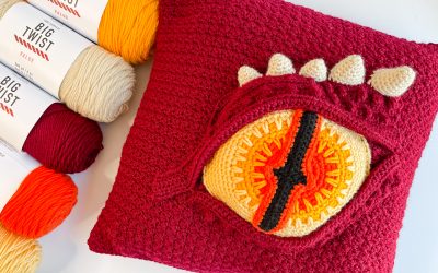 Crochet Dragon Pattern – Dragon Eye Pillow Pattern Review
