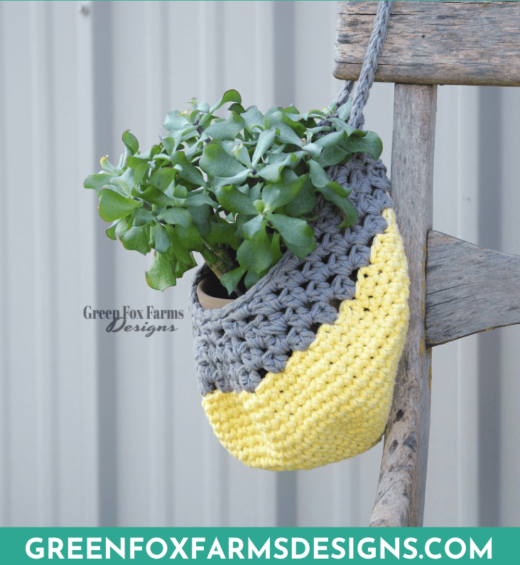 Farmhouse Hanging Basket by Green Fox Farms Designs