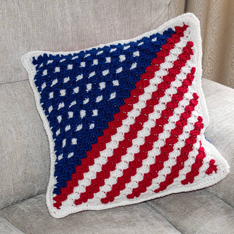 4th of July Pillow by Sunflower Cottage Designs & Juniper and Oakes