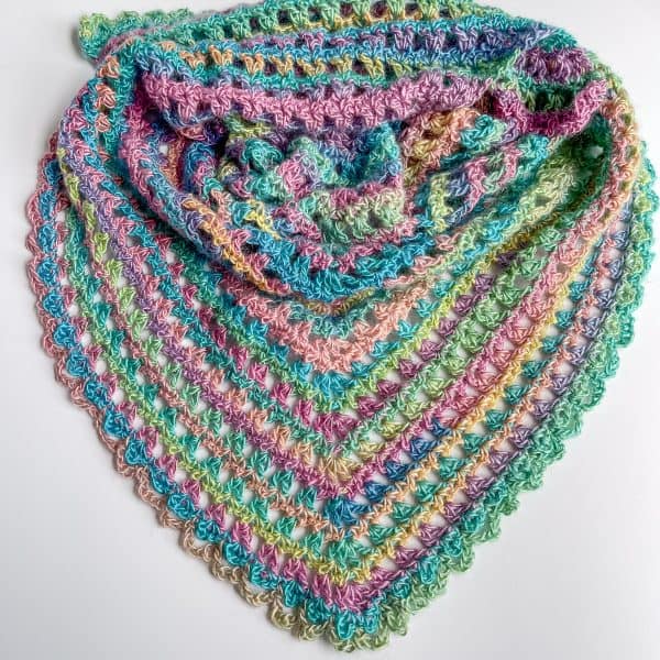 lacy crochet scarf pattern
