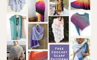 Lacy Crochet Scarf Patterns – Delicate & Elegant Patterns!