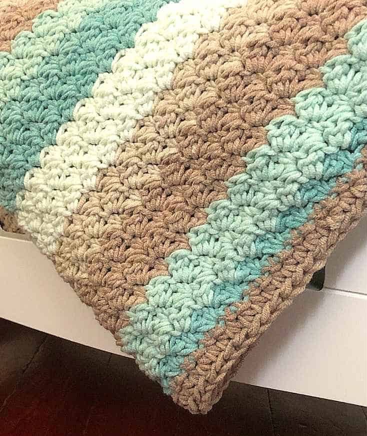 Sand & Sea Blanket by Ambassador Crochet