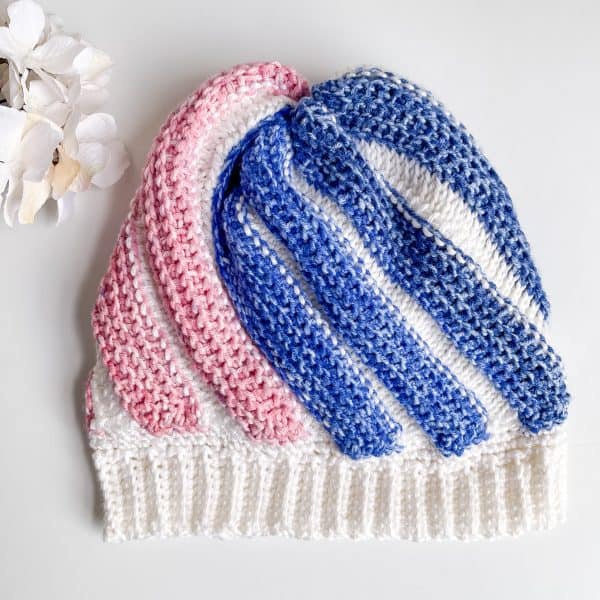Tunisian crochet hat without pom pom free pattern