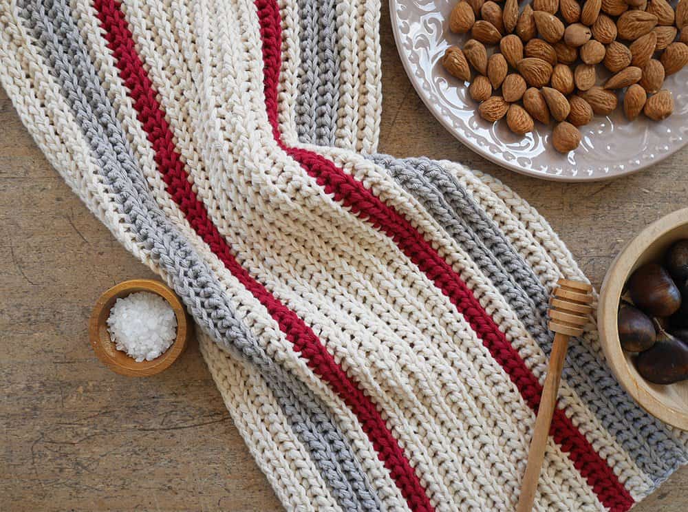 crochet dish towel free pattern