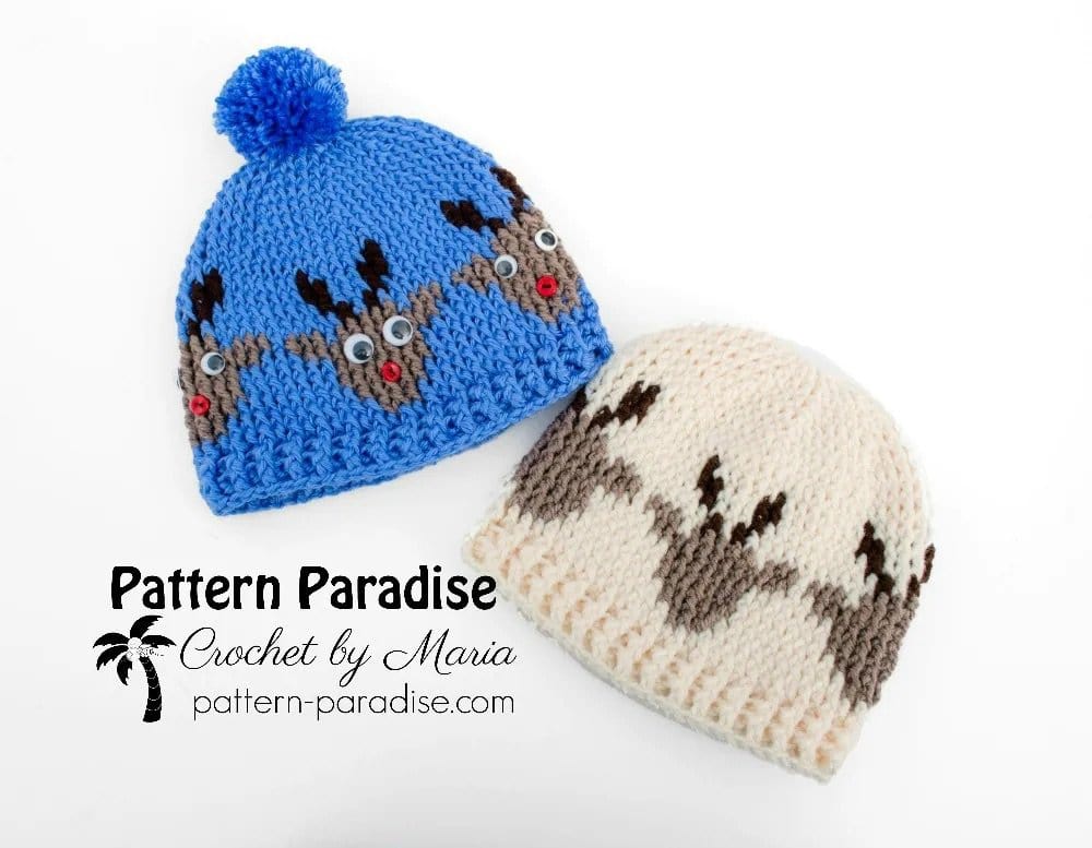 Reindeer Hat by Pattern Paradise