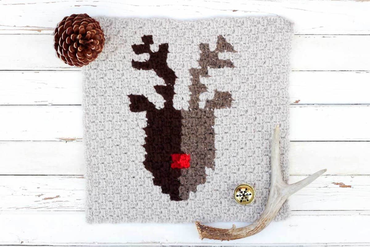 Reindeer C2C Graph by Make & Do Crew